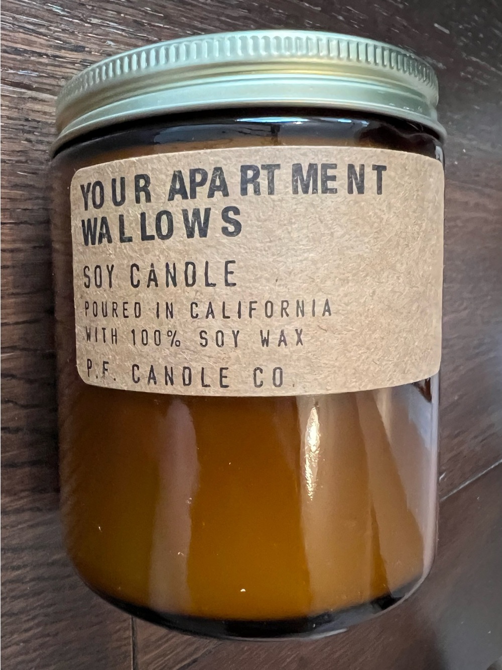 P.F. Candle Co. Soy Candle - Your Apartment in Collaboration with Wallows